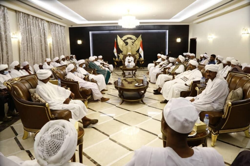 البرهان يلتقي المجلس الأعلى للتصوف بالسودان البرهان يلتقي المجلس الأعلى للتصوف بالسودان