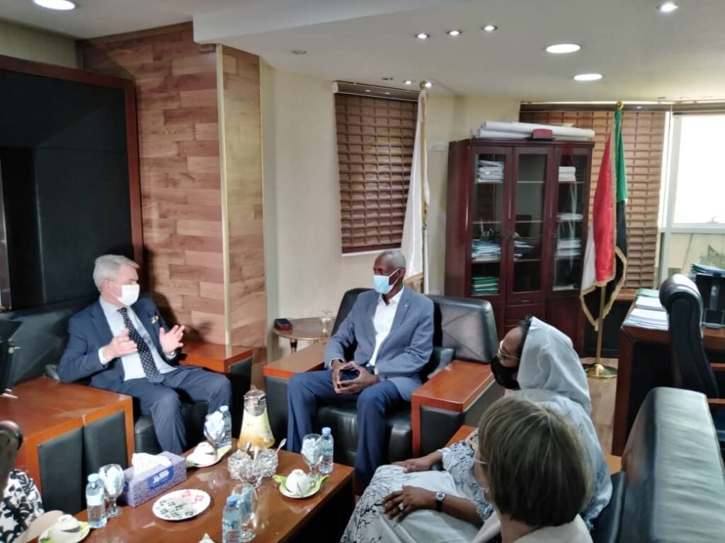 وزير الري السوداني يلتقي المبعوث الأوروبي حول “سد النهضة” وزير الري السوداني يلتقي المبعوث الأوروبي حول "سد النهضة"