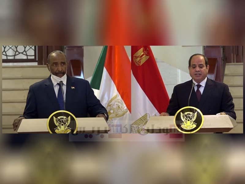 تصريحات الرئيسين البرهان و السيسي من الخرطوم | فيديو