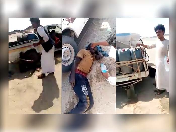 فيديو: إنقاذ سودانيين في الصحراء من الموت عطشا عثرت عليهم مجموعة من قبائل الرشايدة