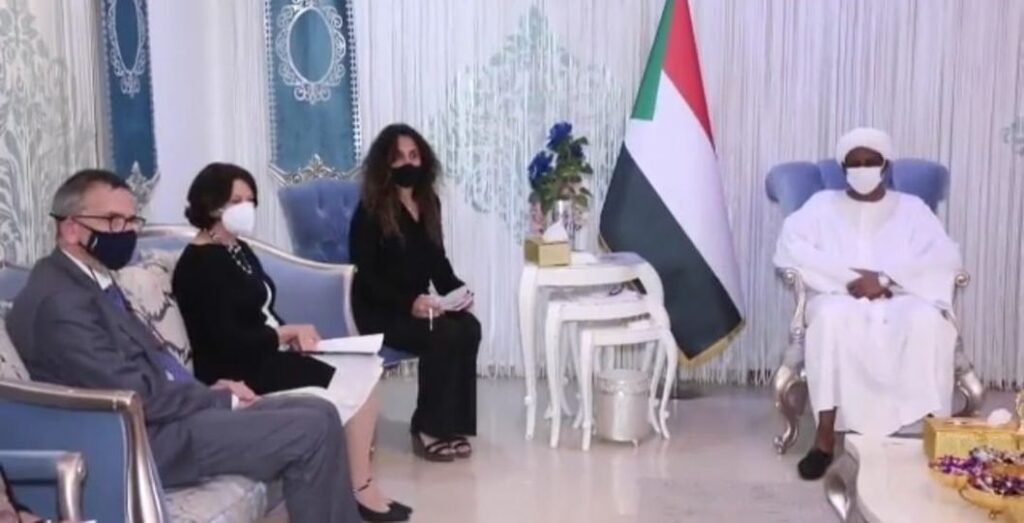 فولكر بيرتس يلتقي دقلو فولكر بيرتس يلتقي دقلو