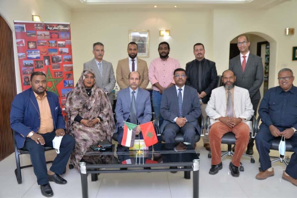 إعلاميون سودانيون يزورون السفارة المغربية للتعزية في وفاة الطفل ريان إعلاميون سودانيون يزورون السفارة المغربية للتعزية في وفاة الطفل ريان