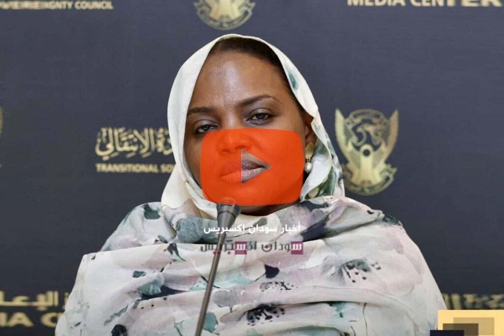وزيرة الدولة للموارد البشرية والعمل والرعاية الاجتماعية في السودان سليمى إسحاق