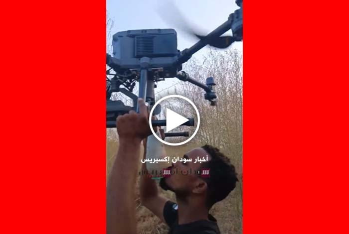 اطلاق مسيرة في السوان