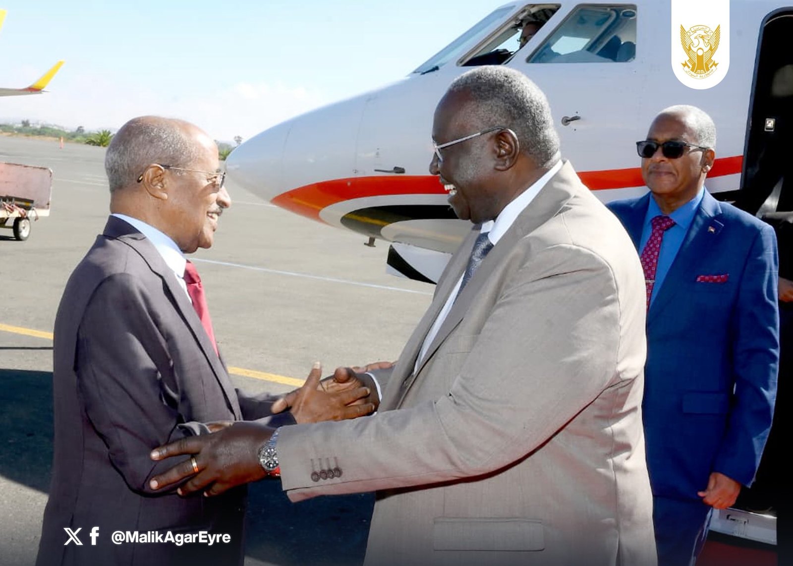 مالك عقار يزور أريتريا