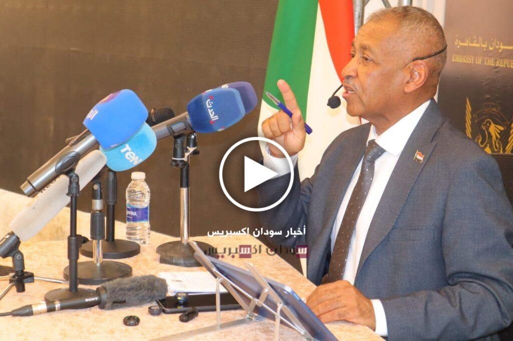 سفير السودان في مصر: لا هدنة مع المليشيا إلا (..) سفير السودان في مصر عماد الدين عدوي