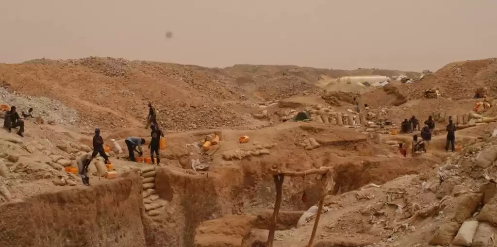 المعدنين السودانيين في موريتانيا