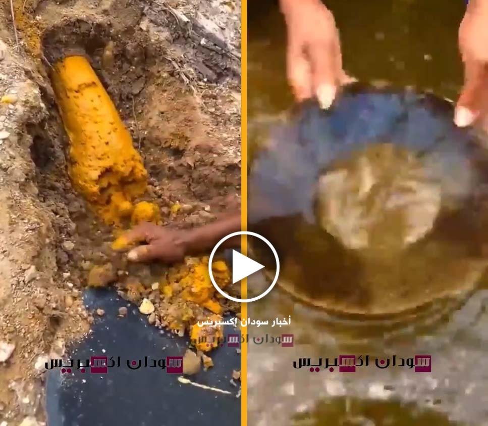 بالفيديو.. اكتشاف مذهل في منجم ذهب يحول مواطناً إلى ثري في وقت وجيز بالفيديو.. اكتشاف مذهل في منجم ذهب يحول مواطناً إلى ثري في وقت وجيز اكتشاف منجم ذهب