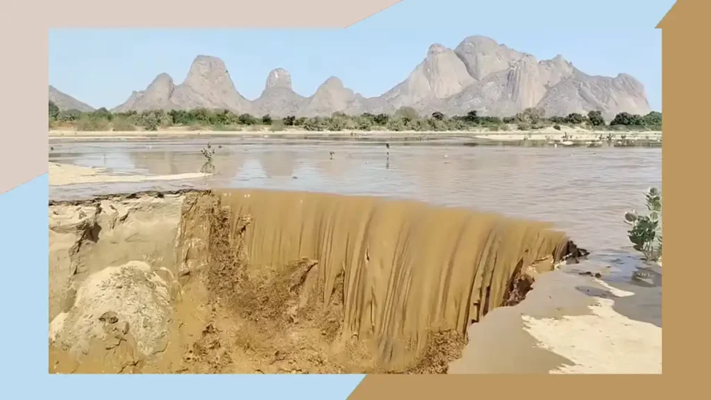 فيديو.. وصول نهر القاش إلى مدينة كسلا القاش في كسلا