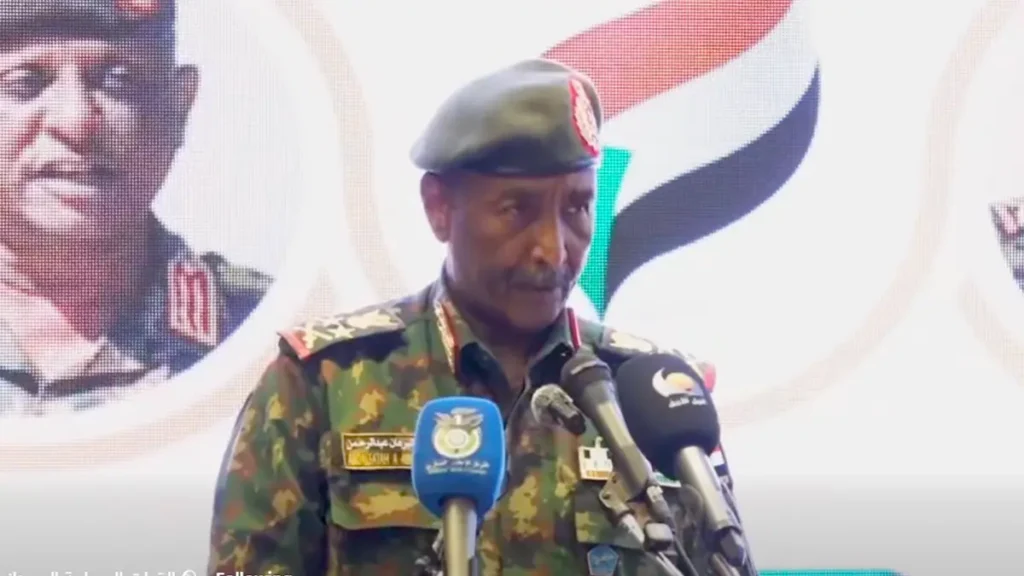 البرهان يحسم الجدل: لا عودة لـ”الدعم السريع”.. وهذه شروط السلام (فيديو الخطاب كاملاً) خطاب البرهان اليوم